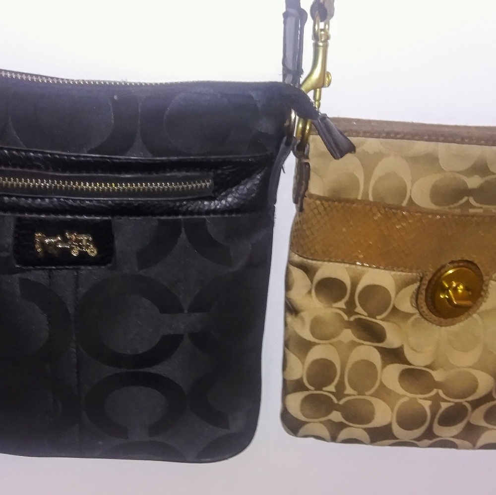 Coach purses, Black coach shoes size 9 medium